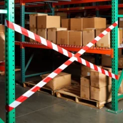 Stockroom Plus 2 Pack Caution Tape Roll, Red And White Stripes, High Visibility Barricade Tape, 2.8 In Wide, 660 Ft Rolls