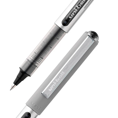 Uni Vision Stick Roller Ball Pens, 0.7 Mm Fine Tip, Black, Pack Of 36 2 Uni Vision Stick Roller Ball Pens, 0.7 Mm Fine Tip, Black, Pack Of 36 - Image 2