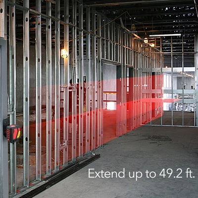 Dartwood Self-Leveling Laser Level Tool With Horizontal And Vertical Cross Lines And Rechargeable Battery (Red) 5 Dartwood Self-Leveling Laser Level Tool With Horizontal And Vertical Cross Lines And Rechargeable Battery (Red) - Image 5