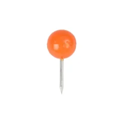 JAM PAPER Round Head Push Pins Orange 100/Pack (346RTOR) -Creative Office Outlet Store GUEST 98da83f3 630e 4972 930a 2e854366292d