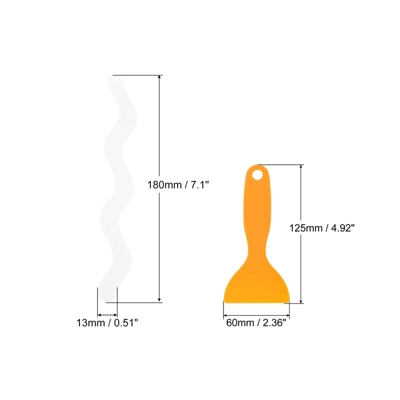 Unique Bargains Non Slip Bathtub Stickers Safety Shower Treads Adhesive Decal S Shape With Scraper For Tub Shower White 0.6 Ft X 0.5 Inch 1 Unique Bargains Non Slip Bathtub Stickers Safety Shower Treads Adhesive Decal S Shape With Scraper For Tub Shower White 0.6 Ft X 0.5 Inch