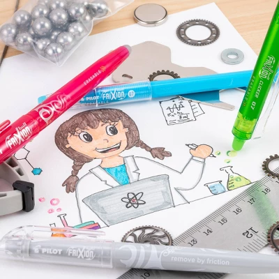 FriXion 12ct Pens Clicker 0.7mm Assorted Colors 4 FriXion 12ct Pens Clicker 0.7mm Assorted Colors - Image 4