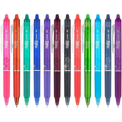 FriXion 12ct Pens Clicker 0.7mm Assorted Colors 2 FriXion 12ct Pens Clicker 0.7mm Assorted Colors - Image 2