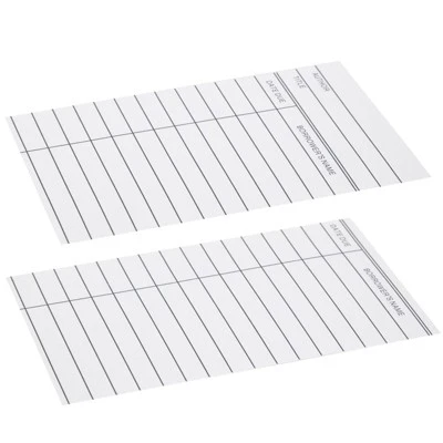 Best Paper Greetings 500 Pack Blank Library Cards For School Book Checkouts, CDs, DVDs, Vinyl Records, Classroom Supplies, White, 3 X 5 In 7 Best Paper Greetings 500 Pack Blank Library Cards For School Book Checkouts, CDs, DVDs, Vinyl Records, Classroom Supplies, White, 3 X 5 In - Image 7
