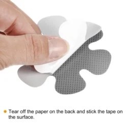 Unique Bargains Non Slip Bathtub Stickers Safety Shower Treads Adhesive Decal Flower Shape With Scraper For Stairs Tub Gray 20 Pcs -Creative Office Outlet Store GUEST a5018b5f 0820 47ba a720 f5ed68447ff7