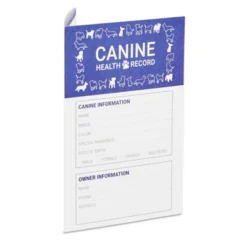 Juvale 24 Pack Puppy Vaccination Record Card, Dog Vaccine And Canine Health Booklets, 5 X 3.5 In -Creative Office Outlet Store GUEST aacb6bbc 7d68 4cc8 b8cc 63022cf55e7b