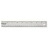 Westcott Stainless Steel Office Ruler With Non Slip Cork Base 18" 10417