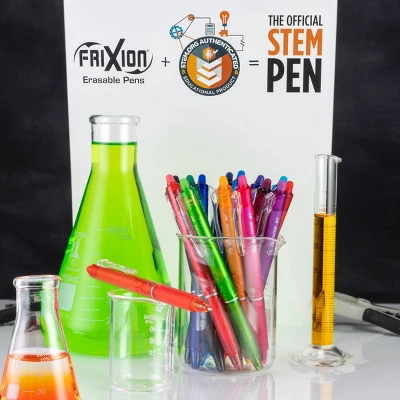 FriXion 12ct Pens Clicker 0.7mm Assorted Colors 3 FriXion 12ct Pens Clicker 0.7mm Assorted Colors - Image 3