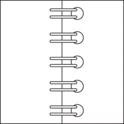 Pacon Art1st Sketch Diary 8.5" X 11" Spiral Bound Sketch Book 70 Sheets/Book (P4794)