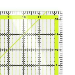 Arteza Quilter's Ruler, Acrylic, Square, 12.5"x12.5" -Creative Office Outlet Store GUEST b2f2376d 2f33 4d7d a695 8414d070387a
