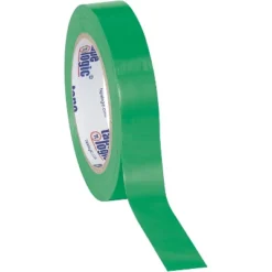 Tape Logic Solid Vinyl Safety Tape 6.0 Mil 1" X 36 Yds Green 3/Case T91363PKG