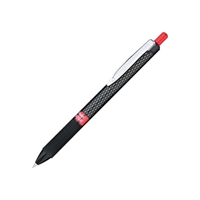 Pentel Oh! Gel Retractable Roller Pen .7mm Black Barrel Red Ink Dozen K497B 1 Pentel Oh! Gel Retractable Roller Pen .7mm Black Barrel Red Ink Dozen K497B