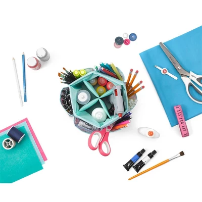 Singer Flamingo Print Desktop Storage Spinner 7 Singer Flamingo Print Desktop Storage Spinner - Image 7