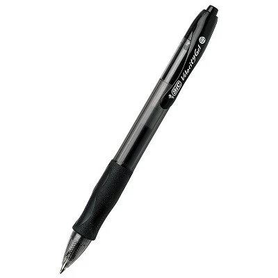 BIC Retractable Gel Rollerball Pen Black Ink Pack Of 12 (BICRLC11BK-12) 1 BIC Retractable Gel Rollerball Pen Black Ink Pack Of 12 (BICRLC11BK-12)