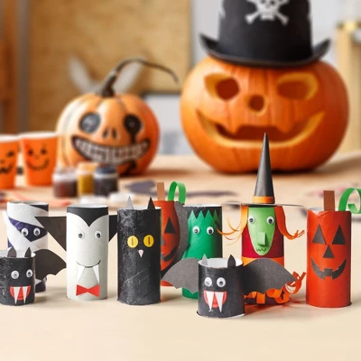 Genie Crafts 48 Pack Cardboard Tubes, Empty White Toilet Paper Rolls For Crafts, Classroom, DIY Projects (1.6 X 4 In) 1 Genie Crafts 48 Pack Cardboard Tubes, Empty White Toilet Paper Rolls For Crafts, Classroom, DIY Projects (1.6 X 4 In)