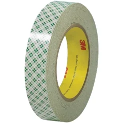 3M 3/4" X 36 Yds. Double Sided Masking Tape 410M Natural 3 Rolls T9544103PK