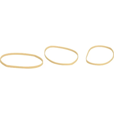 Business Source Rubber Bands Size 33 1 Lb./BG 3-1/2"x1/8" Natural Crepe 15743 2 Business Source Rubber Bands Size 33 1 Lb./BG 3-1/2"x1/8" Natural Crepe 15743 - Image 2