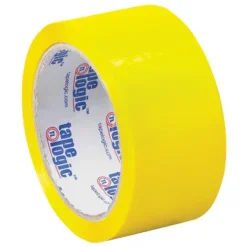 Tape Logic Colored Carton Sealing Heavy Duty Packing Tape 2" X 55 Yds. Yellow 36/Carton (T90122Y)
