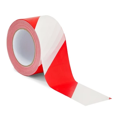 Stockroom Plus 2 Pack Caution Tape Roll, Red And White Stripes, High Visibility Barricade Tape, 2.8 In Wide, 660 Ft Rolls 3 Stockroom Plus 2 Pack Caution Tape Roll, Red And White Stripes, High Visibility Barricade Tape, 2.8 In Wide, 660 Ft Rolls - Image 3
