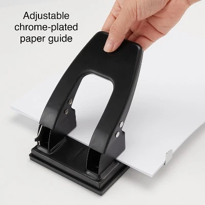 Staples 2-Hole Punch 28 Sheet Capacity Black (26637-CC) 799825 2 Staples 2-Hole Punch 28 Sheet Capacity Black (26637-CC) 799825 - Image 2