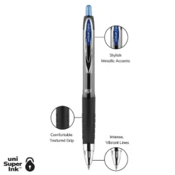 Uni-ball 207 Signo RT Retractable Gel Pens Medium Point Blue Ink 615714 -Creative Office Outlet Store GUEST d973f564 b5bb 431d 8b22 577740b7c3dd