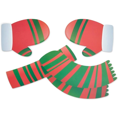 Okuna Outpost 15-Pack Build Your Own Snowman Refrigerator Magnets For Holiday Décor (Assorted Sizes) 1 Okuna Outpost 15-Pack Build Your Own Snowman Refrigerator Magnets For Holiday Décor (Assorted Sizes)