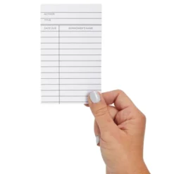Best Paper Greetings 500 Pack Blank Library Cards For School Book Checkouts, CDs, DVDs, Vinyl Records, Classroom Supplies, White, 3 X 5 In 9 Best Paper Greetings 500 Pack Blank Library Cards For School Book Checkouts, CDs, DVDs, Vinyl Records, Classroom Supplies, White, 3 X 5 In -Creative Office Outlet Store GUEST ddd6c4fa 2778 42b9 998b 8803591a1cb5
