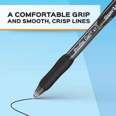 Paper Mate Profile Retractable Gel Pens Medium Point Asso 2095469 1 Paper Mate Profile Retractable Gel Pens Medium Point Asso 2095469