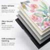 Arteza Heavyweight Paper Watercolor Paper Pad, 5 Shades Of Paper, 9"x12" - 25 Sheets