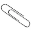Acco Smooth Economy Paper Clip Metal Wire #3 Silver 100/Box 10 Boxes/Pack 72320