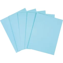 MyOfficeInnovations Cover Stock Paper 67 Lbs 8.5" X 11" Blue 250/Pack (82992) 490883