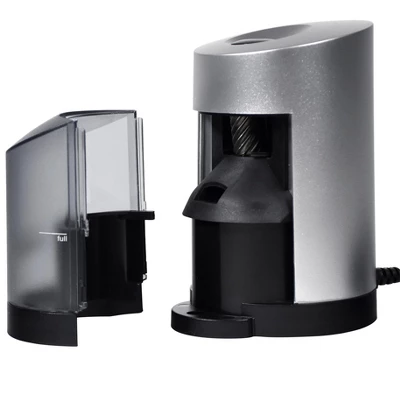 School Smart Vertical Electric Pencil Sharpener, For Classroom, Home, And Office Use, Black And Grey 4 School Smart Vertical Electric Pencil Sharpener, For Classroom, Home, And Office Use, Black And Grey - Image 4