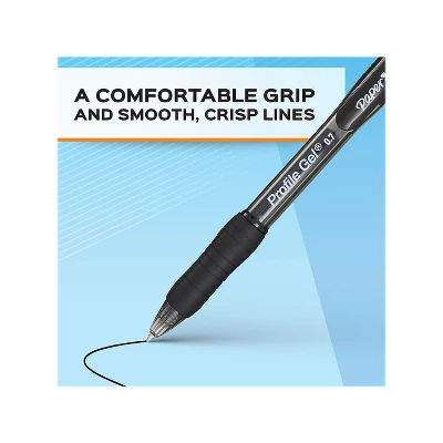 Paper Mate Profile Retractable Gel Pen Bold Point Blue Ink Dozen (2102161) 3 Paper Mate Profile Retractable Gel Pen Bold Point Blue Ink Dozen (2102161) - Image 3