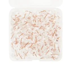 Juvale 300 Count Decorative Push Pins For Cork Bulletin Boards, Rose Gold Thumb Tacks, 1/3 In -Creative Office Outlet Store GUEST eaca36c4 092d 48ea 82f3 65a51c3aa8a9