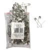 CLI Charles Leonard 2" Safety Pins Silver 144 Per Pack 5 Packs (CHL83200-5)