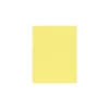 LUX Colored Paper 28 Lbs. 8.5" X 11" Pastel Canary Yellow 500 Sheets/Pack (81211-P-65-500)