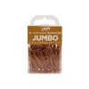 JAM Paper Colored Jumbo Paper Clips Large 2 Inch Rose Gold Paperclips 21832059A