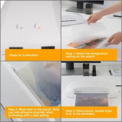 Staples 9.5" Thermal & Cold Laminating Machine 5738801 5 Staples 9.5" Thermal & Cold Laminating Machine 5738801 -Creative Office Outlet Store GUEST f640d309 889b 4b13 88a9 3a43d04728f5