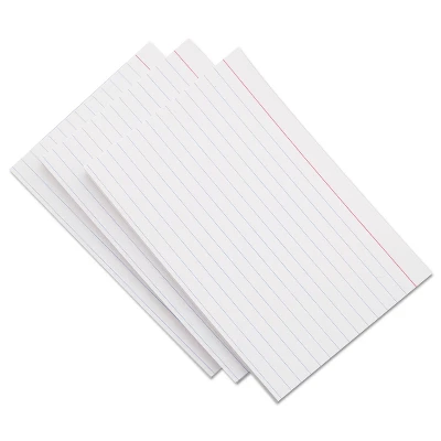 UNIVERSAL Ruled Index Cards 5 X 8 White 500/Pack 47255 5 UNIVERSAL Ruled Index Cards 5 X 8 White 500/Pack 47255 - Image 5
