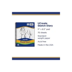 Pacon Art1st Sketch Diary 8.5" X 11" Spiral Bound Sketch Book 70 Sheets/Book (P4794) -Creative Office Outlet Store GUEST fcc528ed 5d4b 4ebc b731 ad434e85b73e