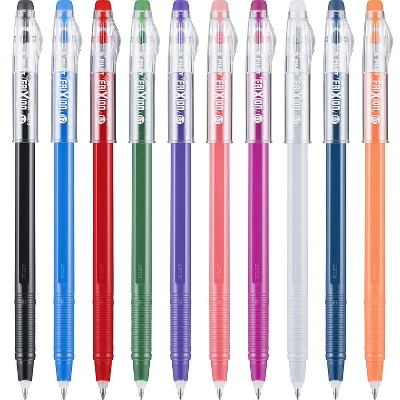 Pilot FriXion ColorSticks Erasable Gel Ink Pens Assorted 0.7 Mm 10/Pack 32454 1 Pilot FriXion ColorSticks Erasable Gel Ink Pens Assorted 0.7 Mm 10/Pack 32454